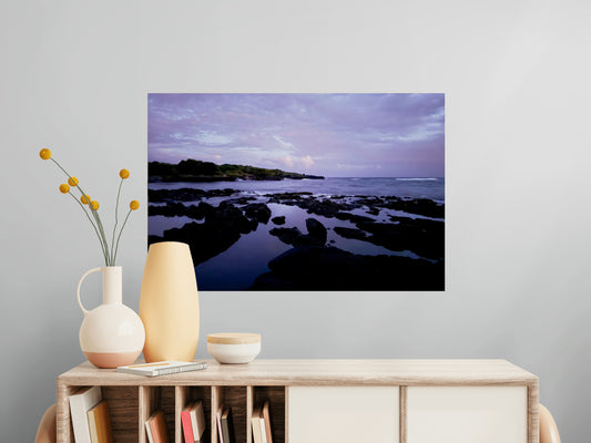Purple Beach - Poster